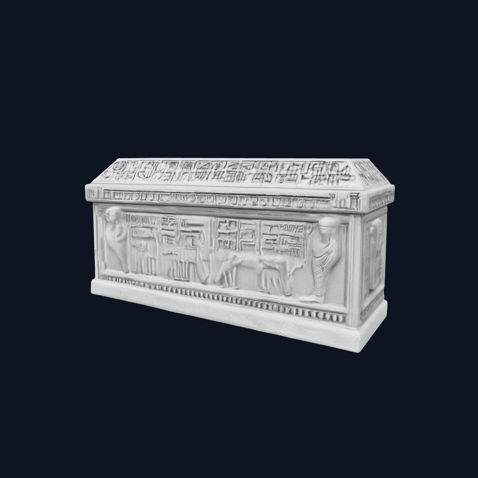 Ancient Egyptian Sarcophagus D Model Pack